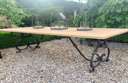 table-rectangulaire-fer-forge